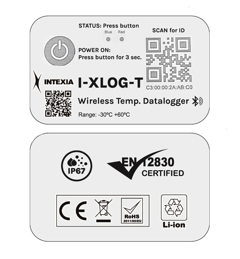 TERMÓGRAFO MULTIUSO ONLINE "I-XLOG-T" (BLE)